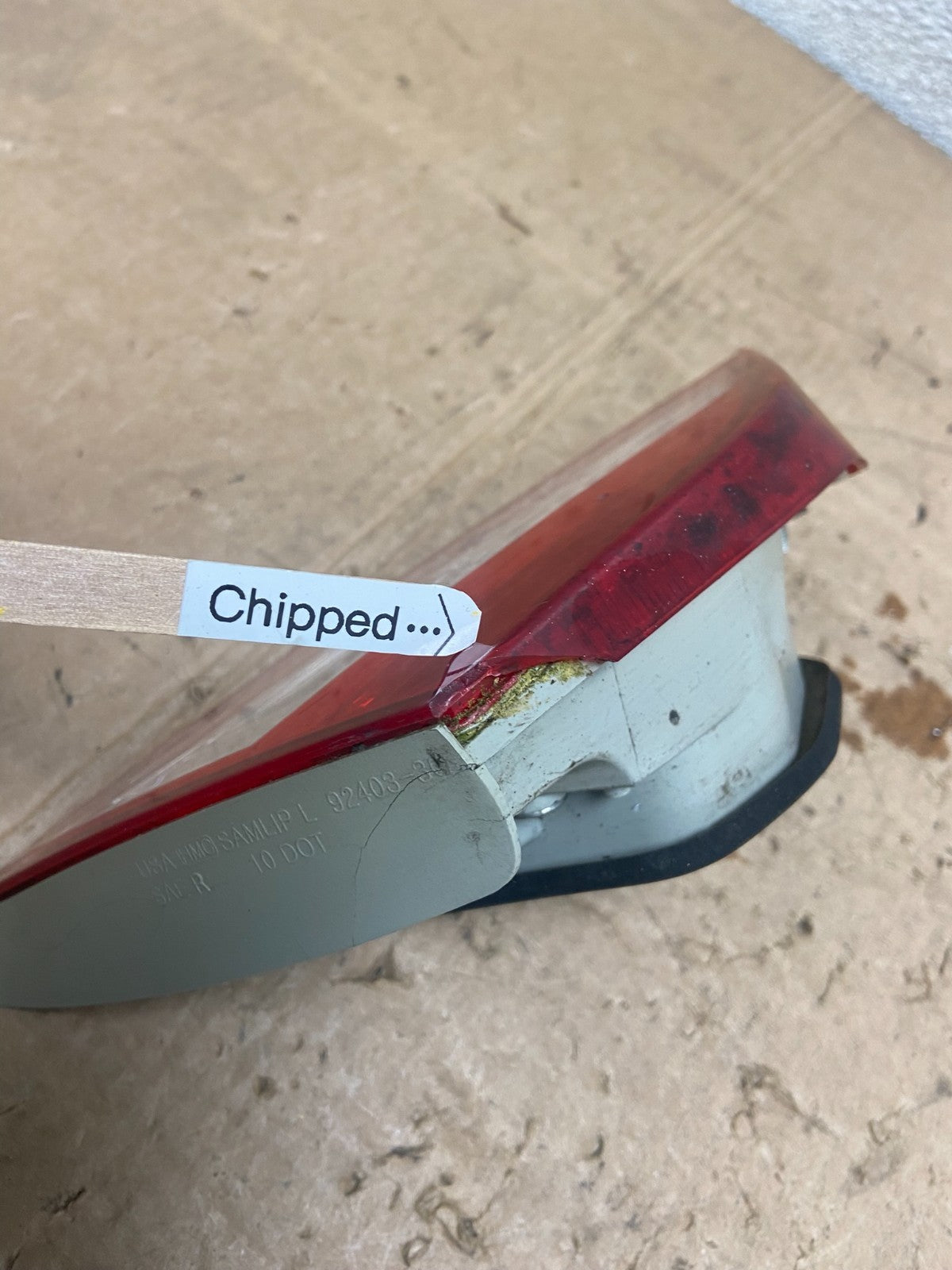 2011 2012 2013 2014 Hyundai Sonata Left Driver Inner Tail Light Oem Y6734 DW4