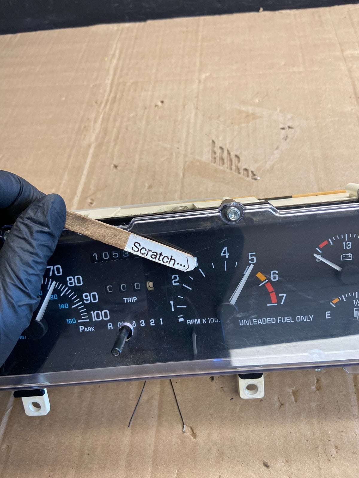 1998 to 1999 Buick Lesabre Speedometer Gauges Cluster AD7085 DG3