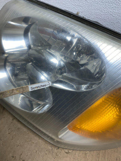 2002 to 2009 Gmc Envoy Left Driver Lh Side Headlight Halogen Oem AB6656 DW3
