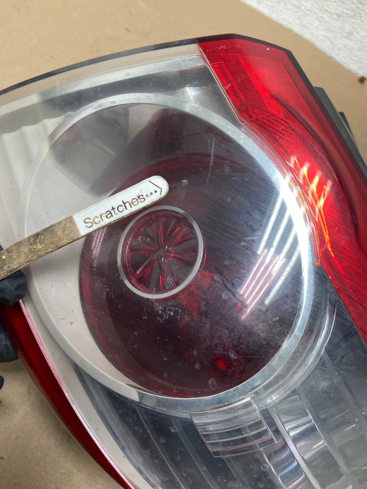 2010 to 2012 Hyundai Santa Fe Right Passenger RH Tail Light AF4761 LK3