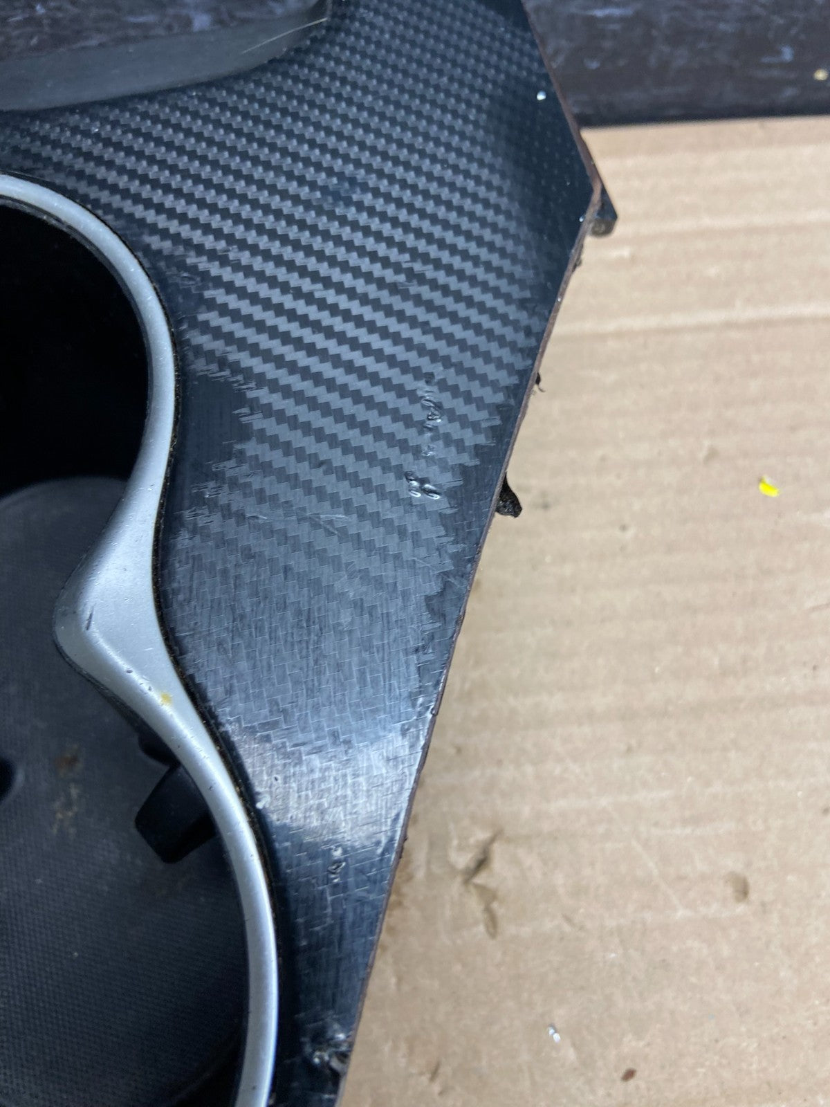 2014 - 2017 Infiniti Q50 Center Console Cup Holder Trim Cover Panel Oe AG0237 DG1