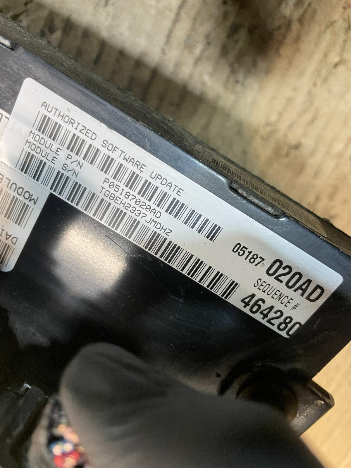2008 2009 2010 Dodge Charger 3.5L Engine Control ECU ECM X1048 DG4