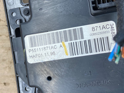 2008 - 2010 Dodge Charger Dash Climate Temperature Control Radio Bezel AB2255 DG5