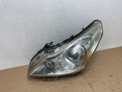 Sedan 4Door 2010 to 2013 Infiniti G37 Left Driver Headlight Xenon AG5618 DW2