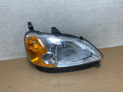 2001 - 2003 Honda Civic Coupe Headlight Halogen Right Passenger Rh DEPO W5037 DW0