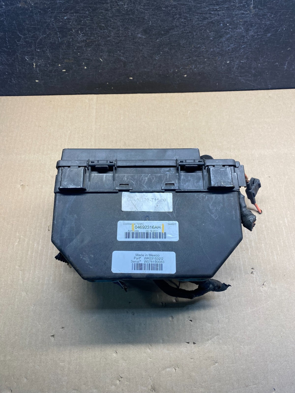 2011 2014 Dodge Durango Grand Cherokee Fusebox Fuse Box Relay Module ag7488 DG2