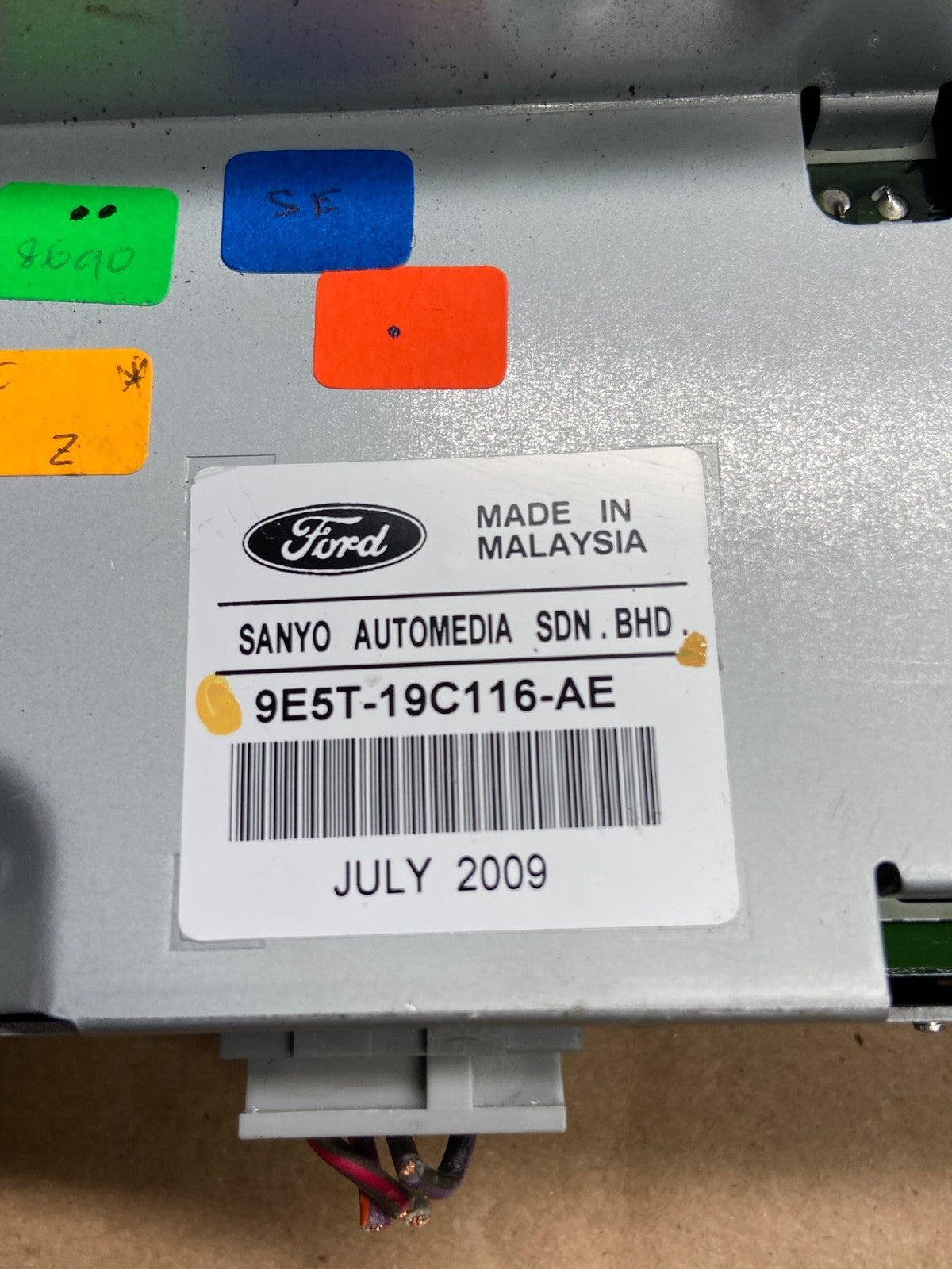 2010 2012 Ford Fusion Dash Information Display Screen ai5991 DG4