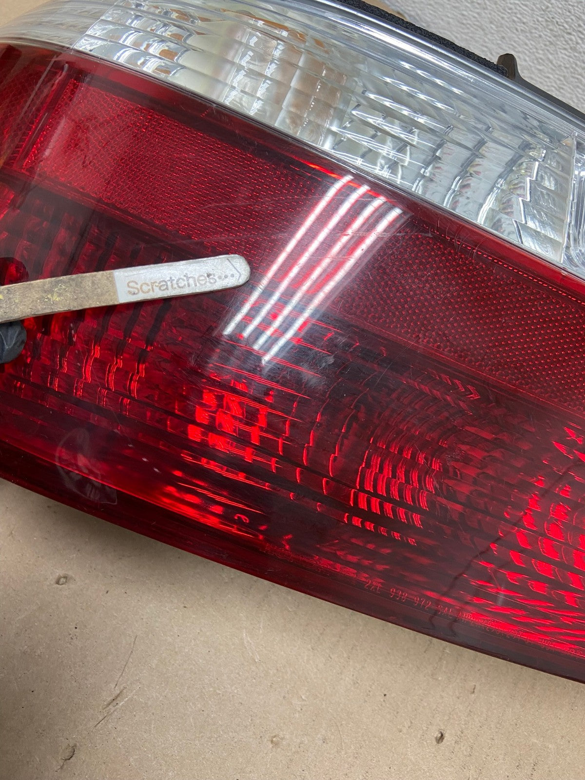 2002 2003 Acura TL Left Driver LH Side Tail Light AG6648 LK3