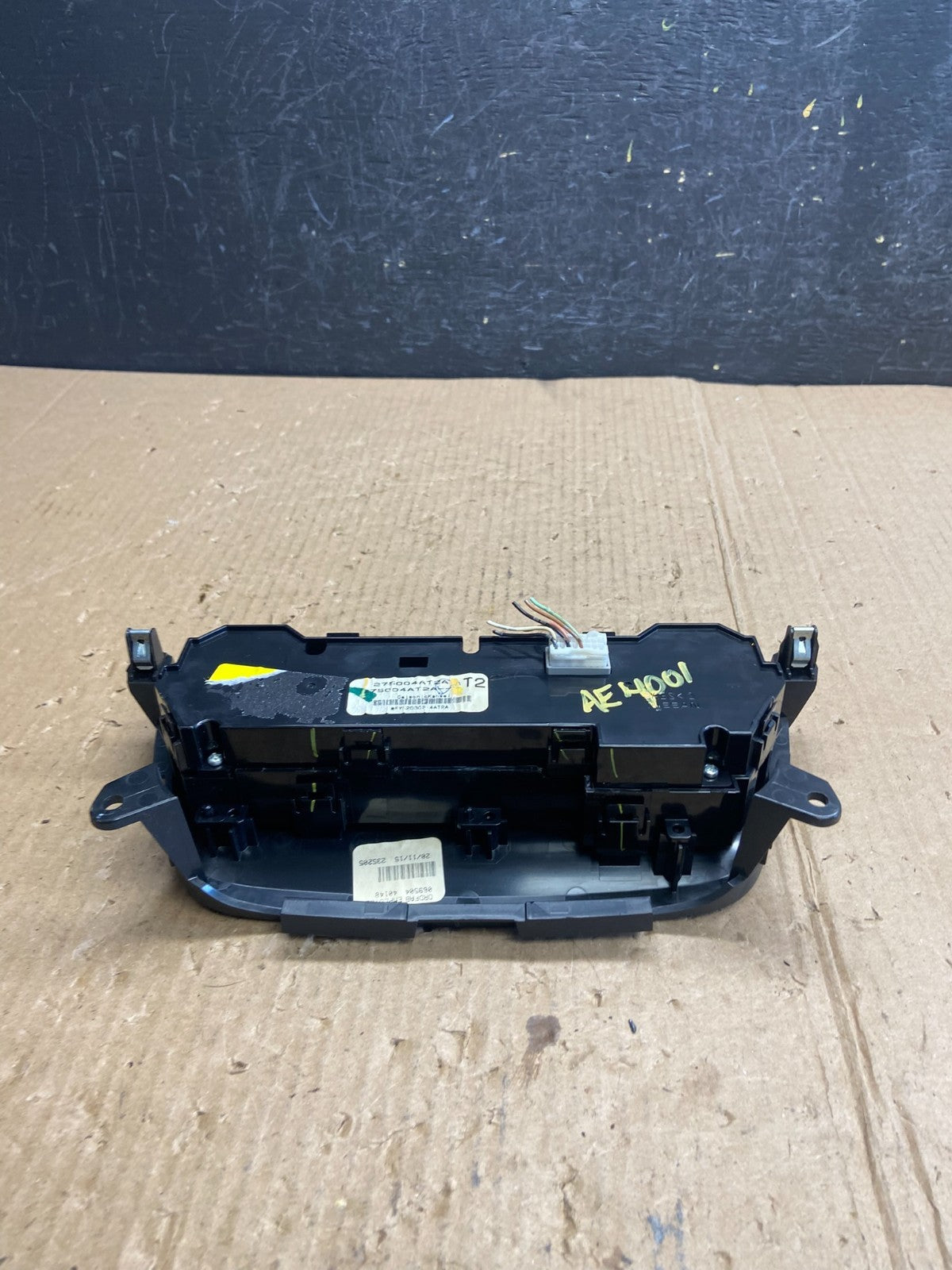 2015-2017 Nissan Sentra Climate Control Unit Heater Ac Temperature AE4001 DG4