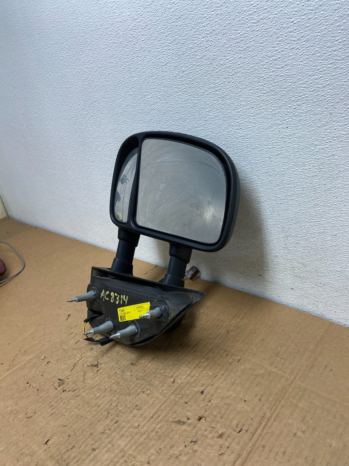 2002-2008 Ford E150 E250 Van Left Driver Door View Two Arm Mirror ac8314 DG7