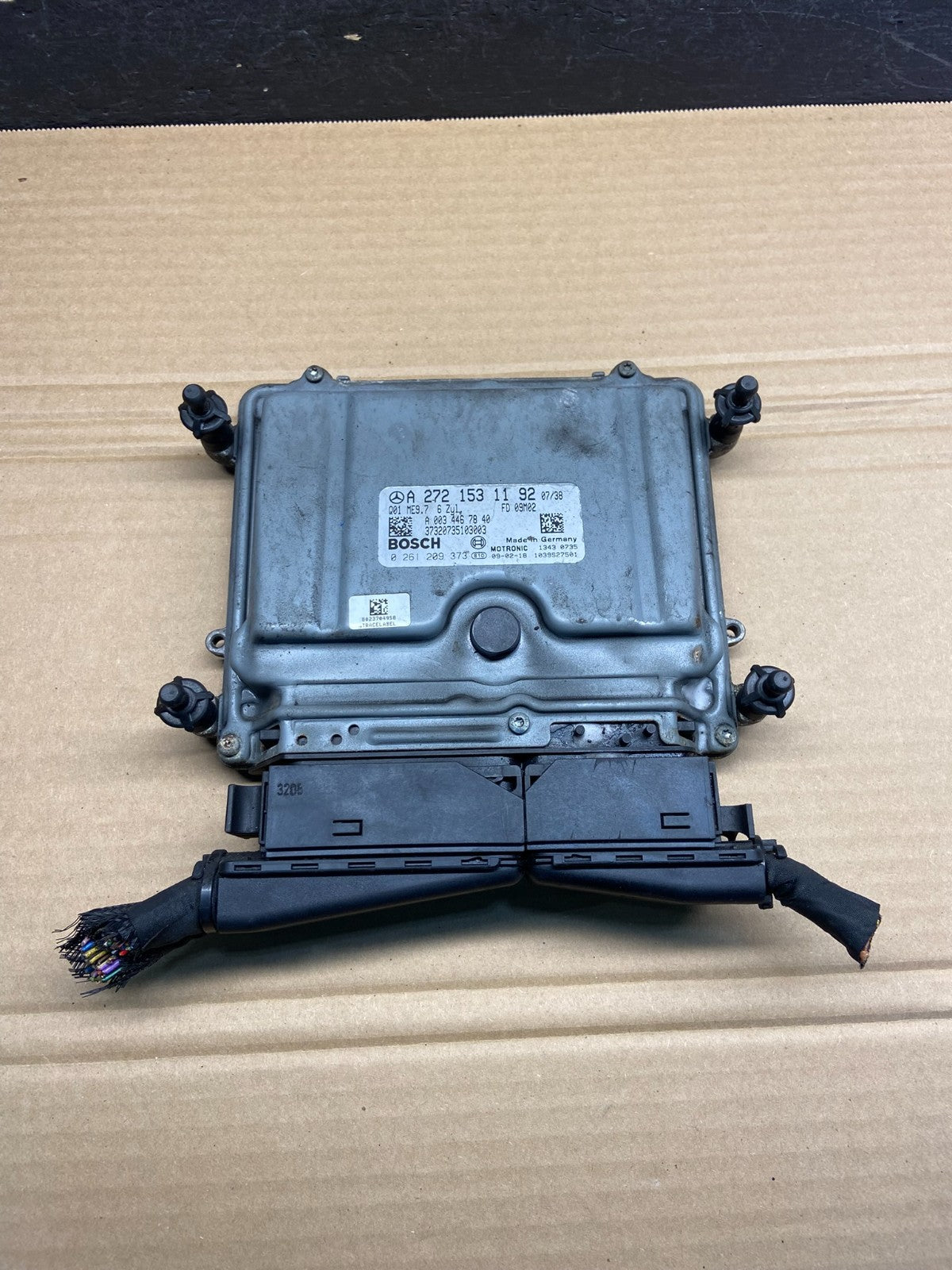 2006 to 2009 Mercedes 3.5L ECU E350 ML350 R350 Engine Computer Module ae4681 DG0