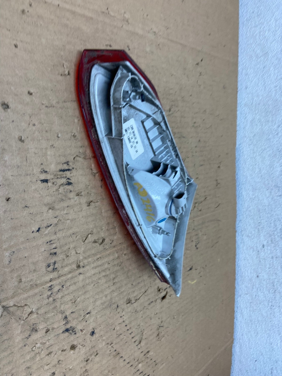2012 to 2014 Ford Focus Sedan Right Passenger Inner Tail Light AD2416 LK6