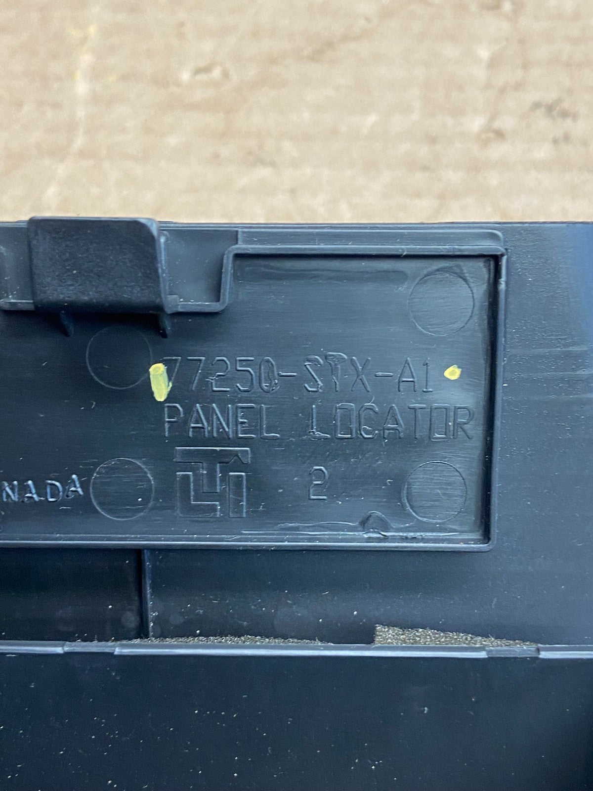 2007 2008 2009 Acura Mdx Center Console Upper Air Vent Hazard Trim AF2522 DG5