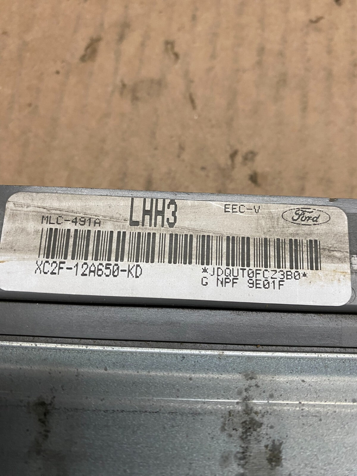 1999 Ford Van E150 E250 5.4L Engine Control Module ECU XC2F-12A650-KC x0636 DG3