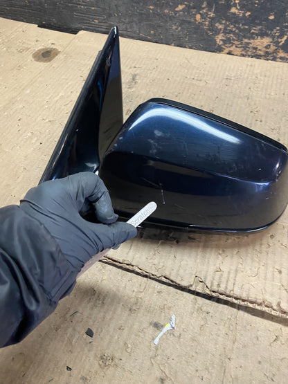 2009 - 2015 BMW 7 750i Series Left Driver LH Side View Door Mirror OEM X9483 DG6