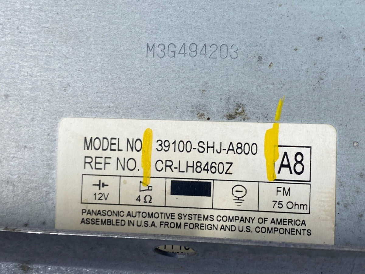 2005 to 2010 Honda Odyssey Am Fm Cd Player Radio Receiver q7304 DG6