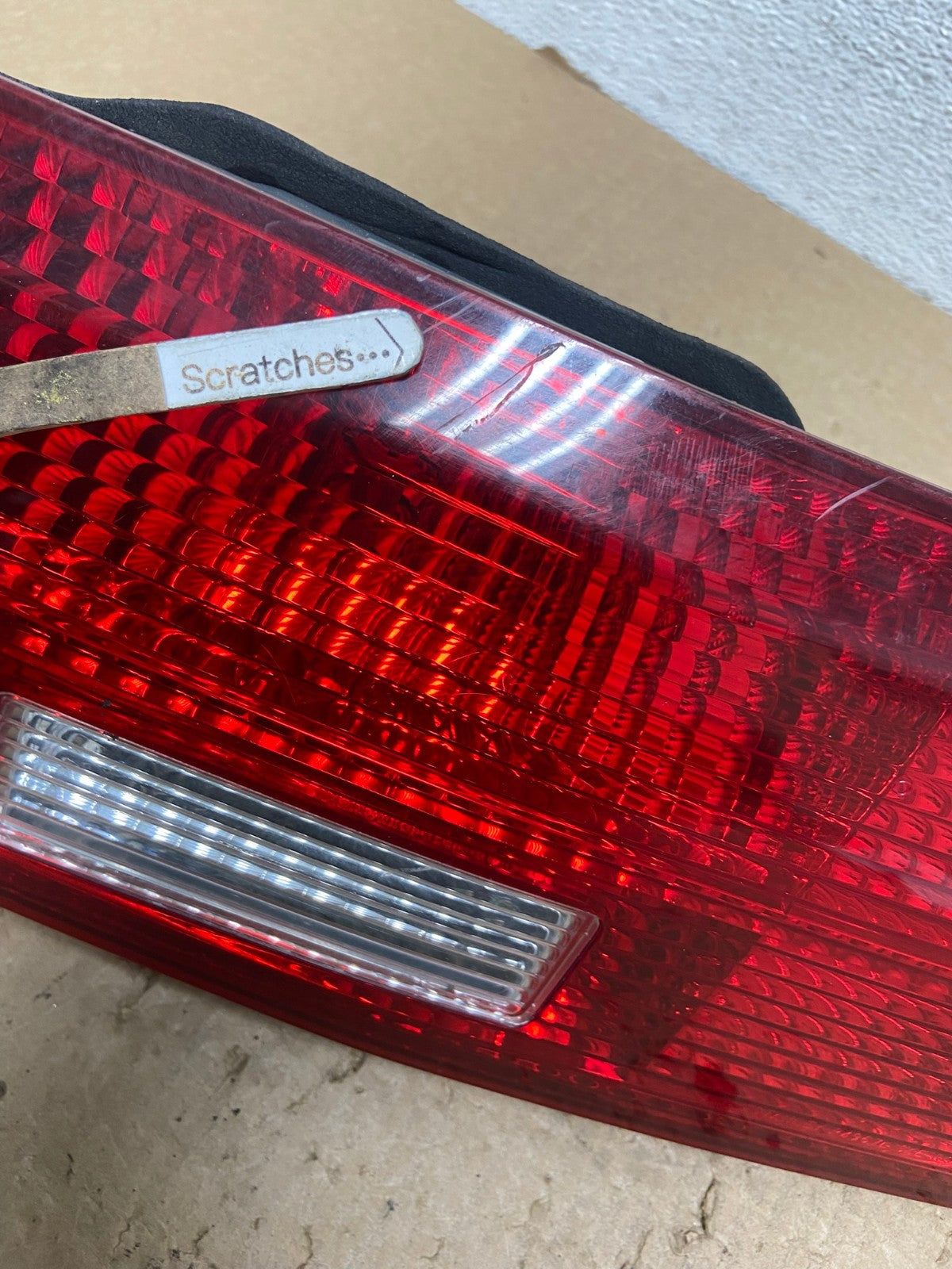 2005 Honda Accord Left Side Driver Lh Inner Trunk Lid Tail Light AG1345 LK3