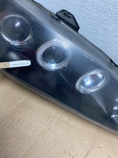 1998-2002 Honda Accord Black Left+Right Set Side LED Black Headlights AE7257 DW5
