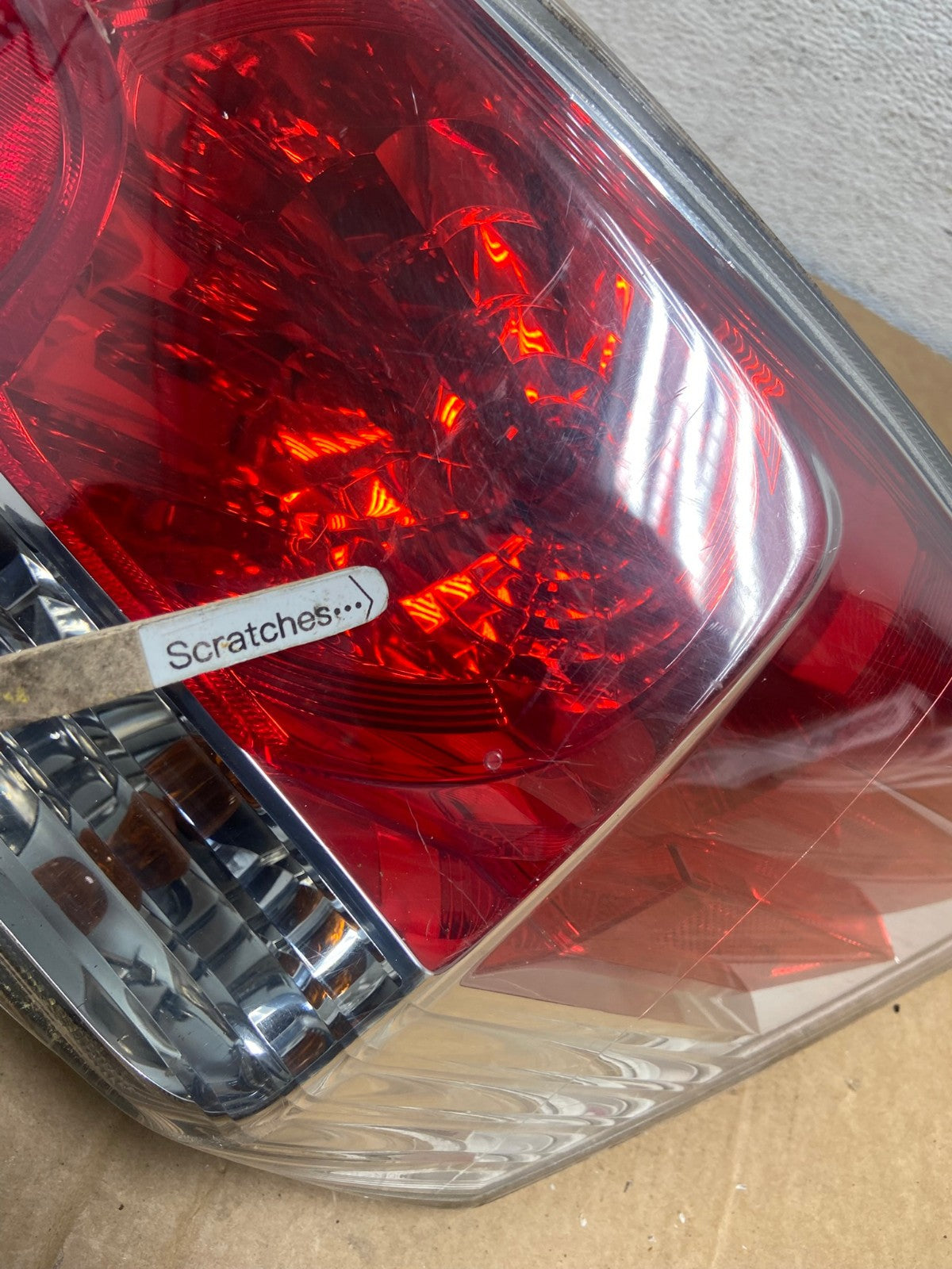 2008 to 2012 Honda Accord Sedan Tail light Right Passenger RH Side AD5345 LK3