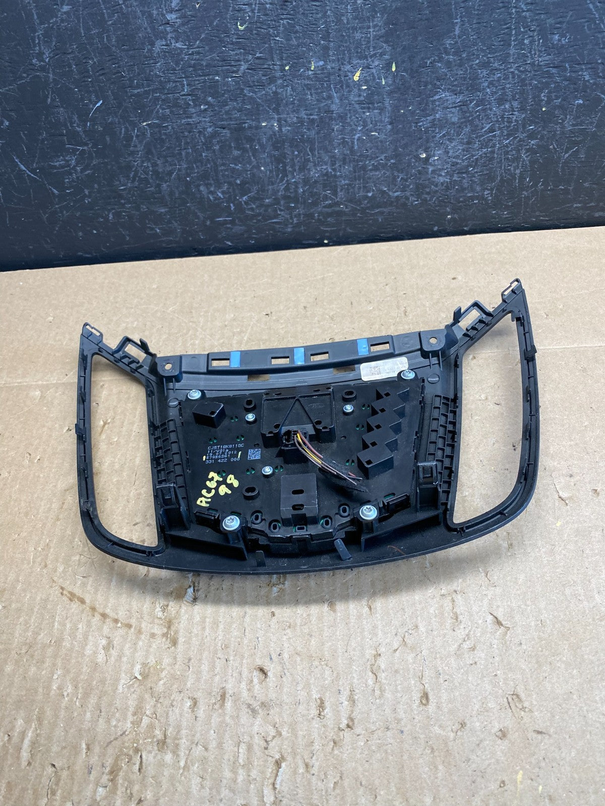 2013 2014 2015 2016 Ford Escape Dash Radio Control Panel Bezel AC6798 DG4