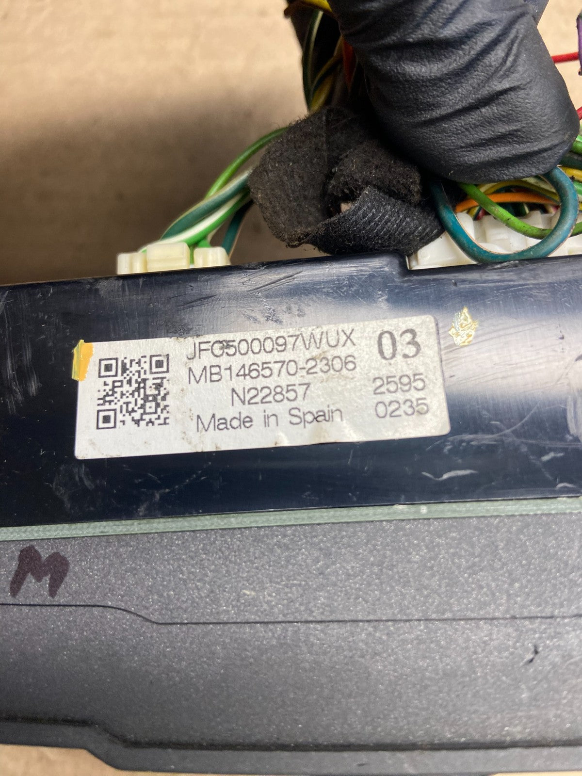 2008 to 2009 Land Rover Range LR3 AC Heater Climate Control Module ah5468 DG4