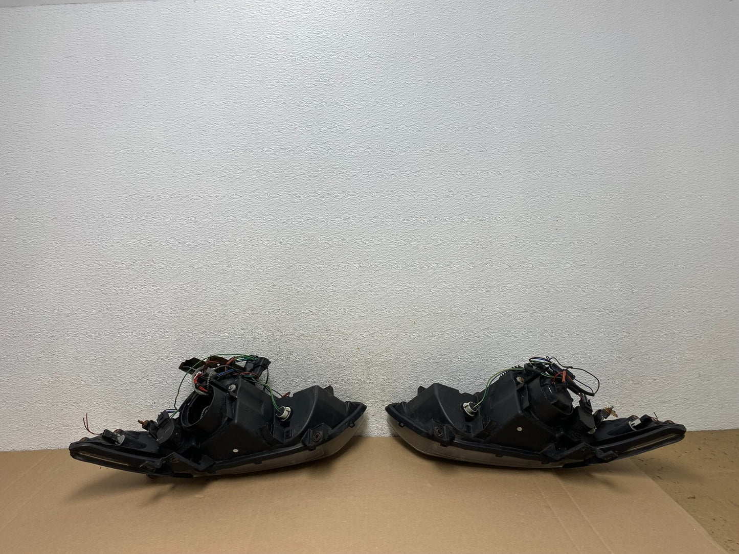 2004 - 2008 Infiniti Fx35 LED Left+Right Set LED Black Side Headlights AF2983 DG5