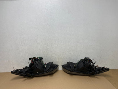 2004 - 2008 Infiniti Fx35 LED Left+Right Set LED Black Side Headlights AF2983 DG5