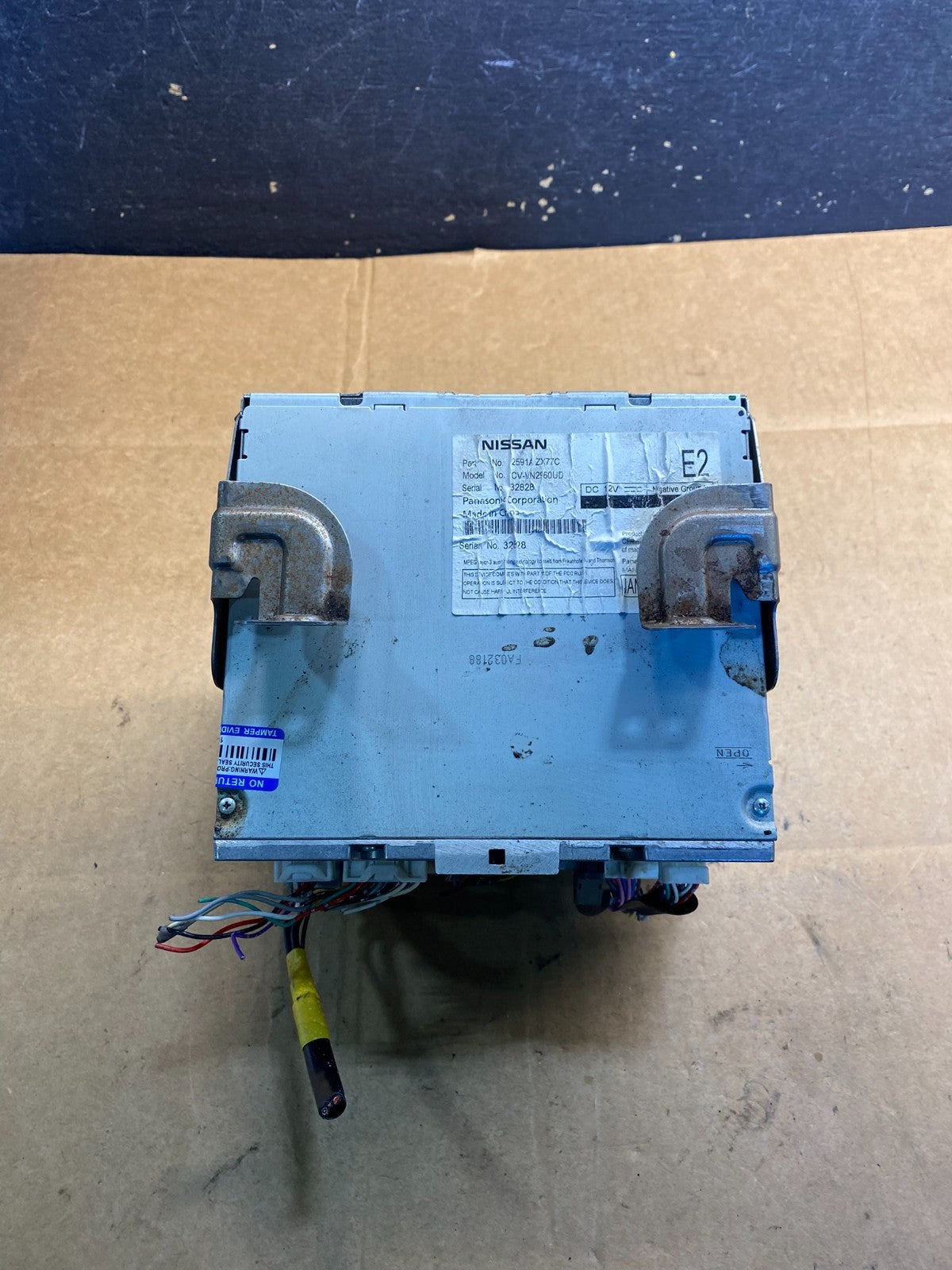 2010 - 2011 Nissan Murano Maxima   Radio CD Player AM/FM Receiver AB3674 DG3