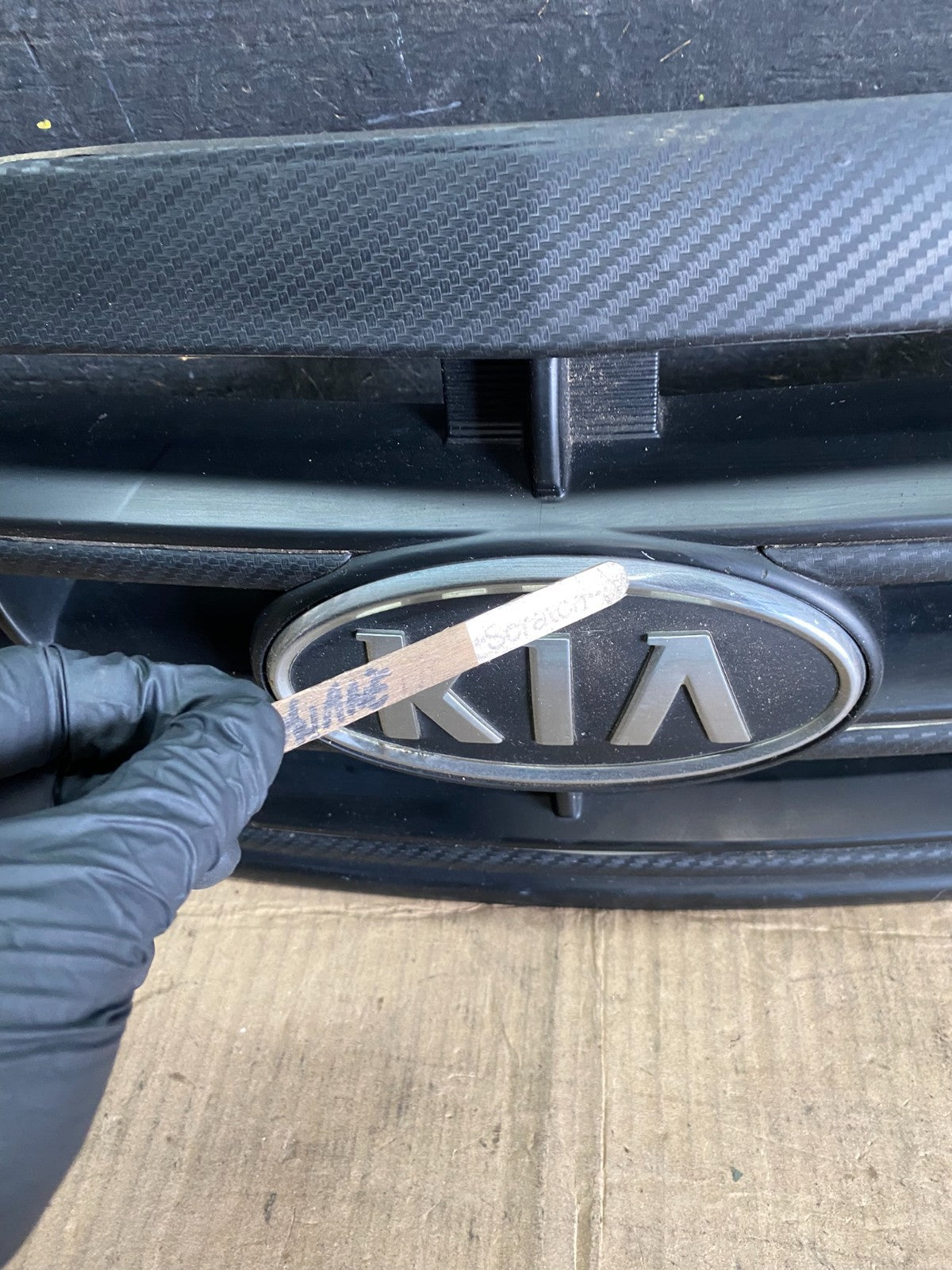 2007 to 2008 Kia Sorento Front Upper Grill Grille OEM P3843 DG4