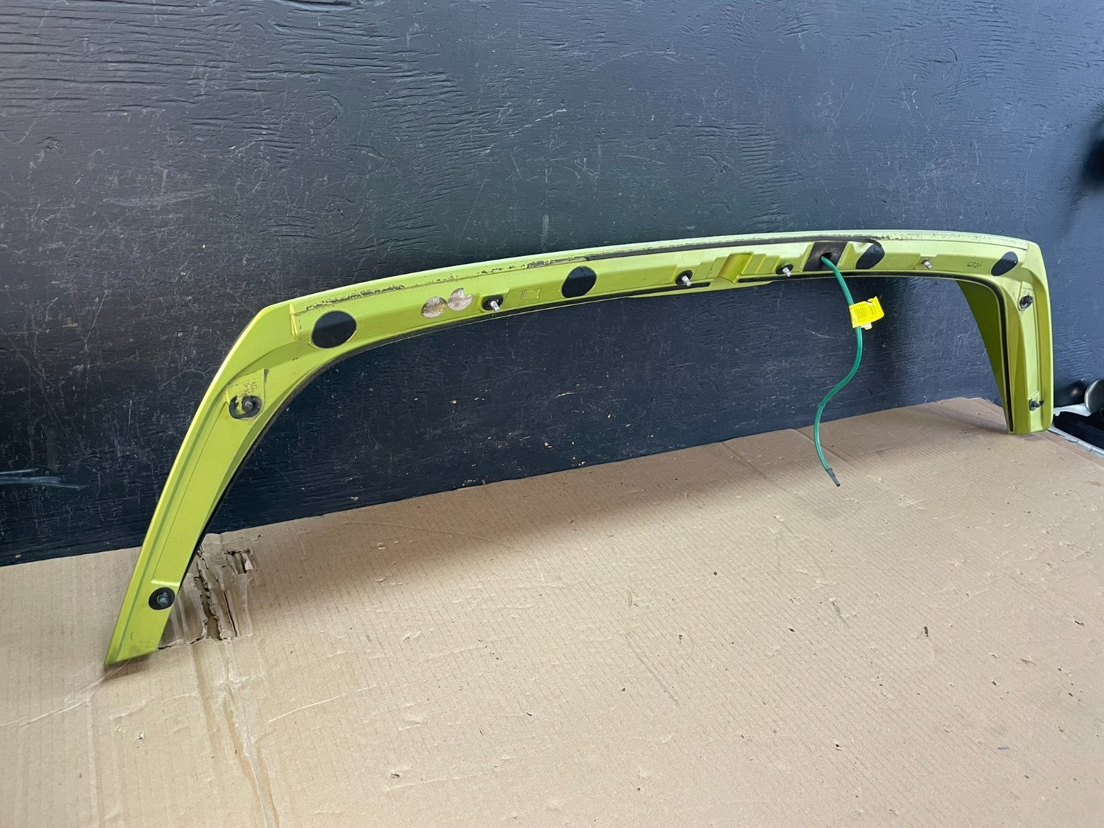 2013 to 2015 Chevrolet Spark Rear Spoiler Trim w/ Third Brake Light AE3616 DG5