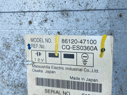 2006 to 2009 Toyota Prius OEM Radio AM/FM CD Player Oem R8517 DG7