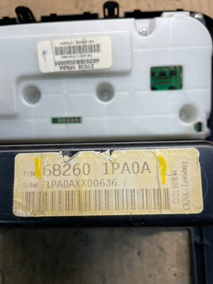 2012-2021 Nissan NV2500 NV3500 Radio Bezel Center Trim Climate Control u1983 DG4