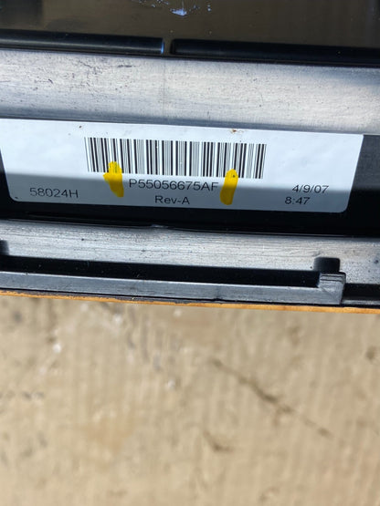 2007-2009 Chrysler Aspen Heat Climate Temperature Control Radio Bezel AE1979 DG6