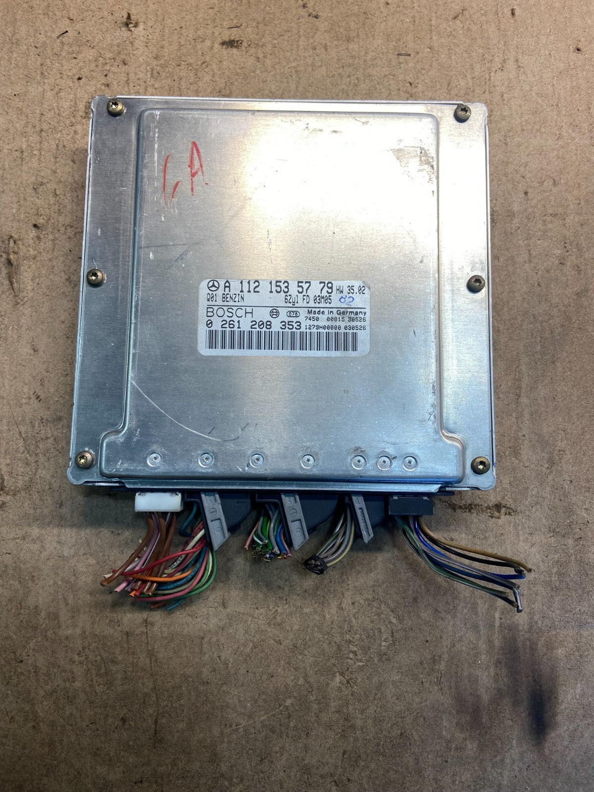 1999 to 2005 Mercedes E320 CLK320 Engine Control Unit ECU Module Z8631 DG0