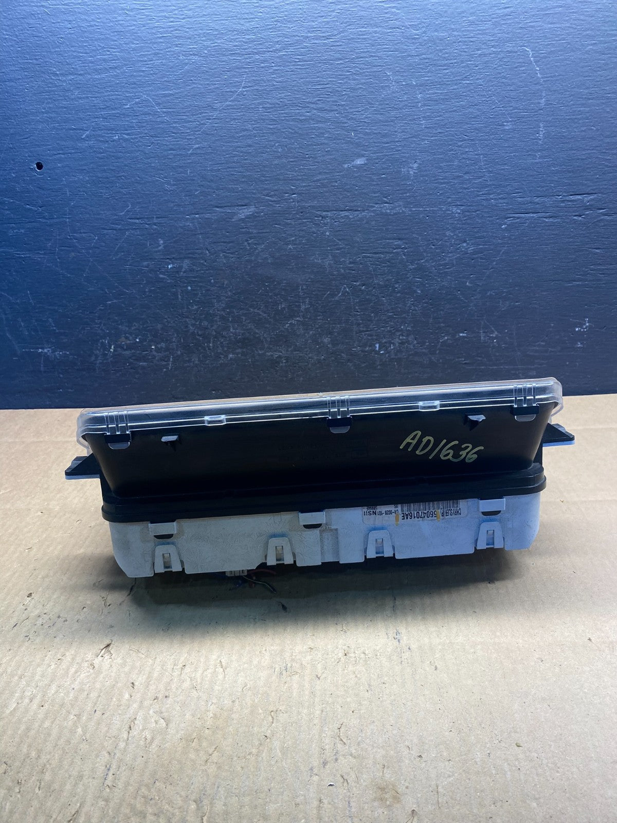 2003 to 2006 Jeep Wrangler Speedometer Cluster AD1636 DG3