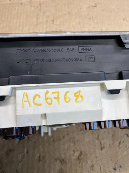 1994 to 1997 Nissan Hardbody D21 Pathfinder Gauge Cluster AC67688
