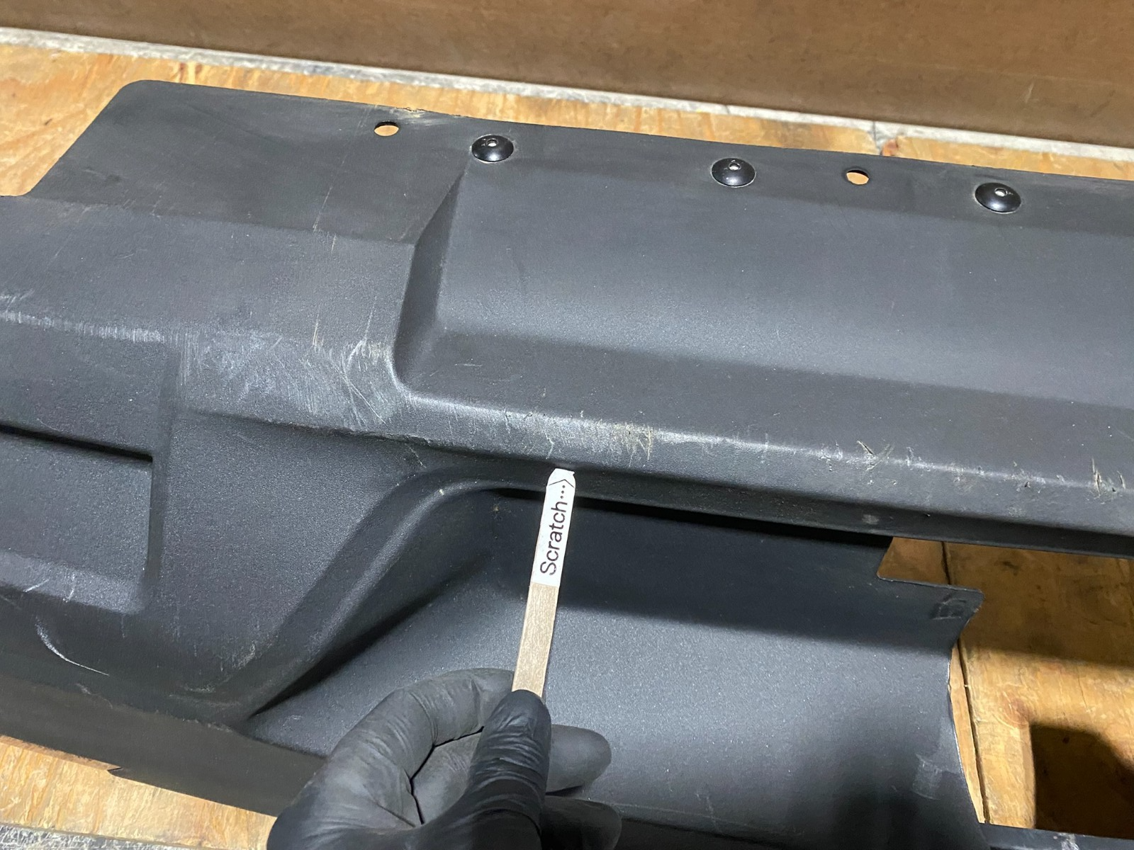 2020 to 2023 Ford Explorer Police Interceptor Rear Upper Bumper Cover W5859 PS6