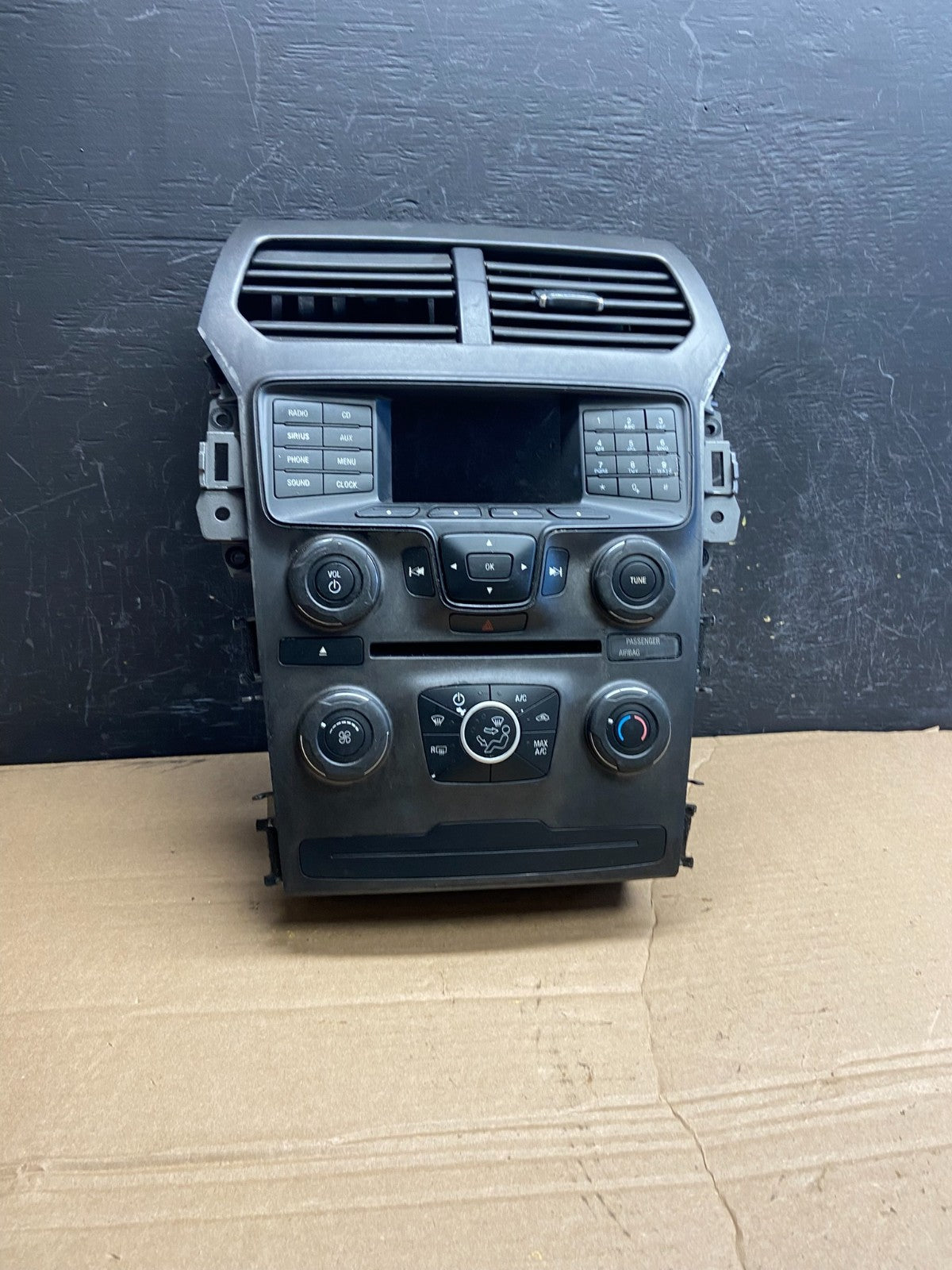 2014 2015 Ford Explorer Radio Climate Control Trim Bezel Panel af1848 DG0