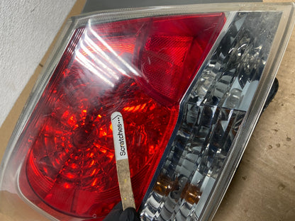2008 to 2012 Honda Accord Sedan Tail light Left Driver LH Side AC1131 DW3