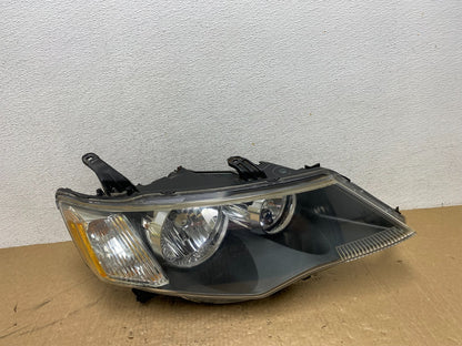 Halogen 2007-2009 Mitsubishi Outlander Right Passenger Headlight AG1147 DW0