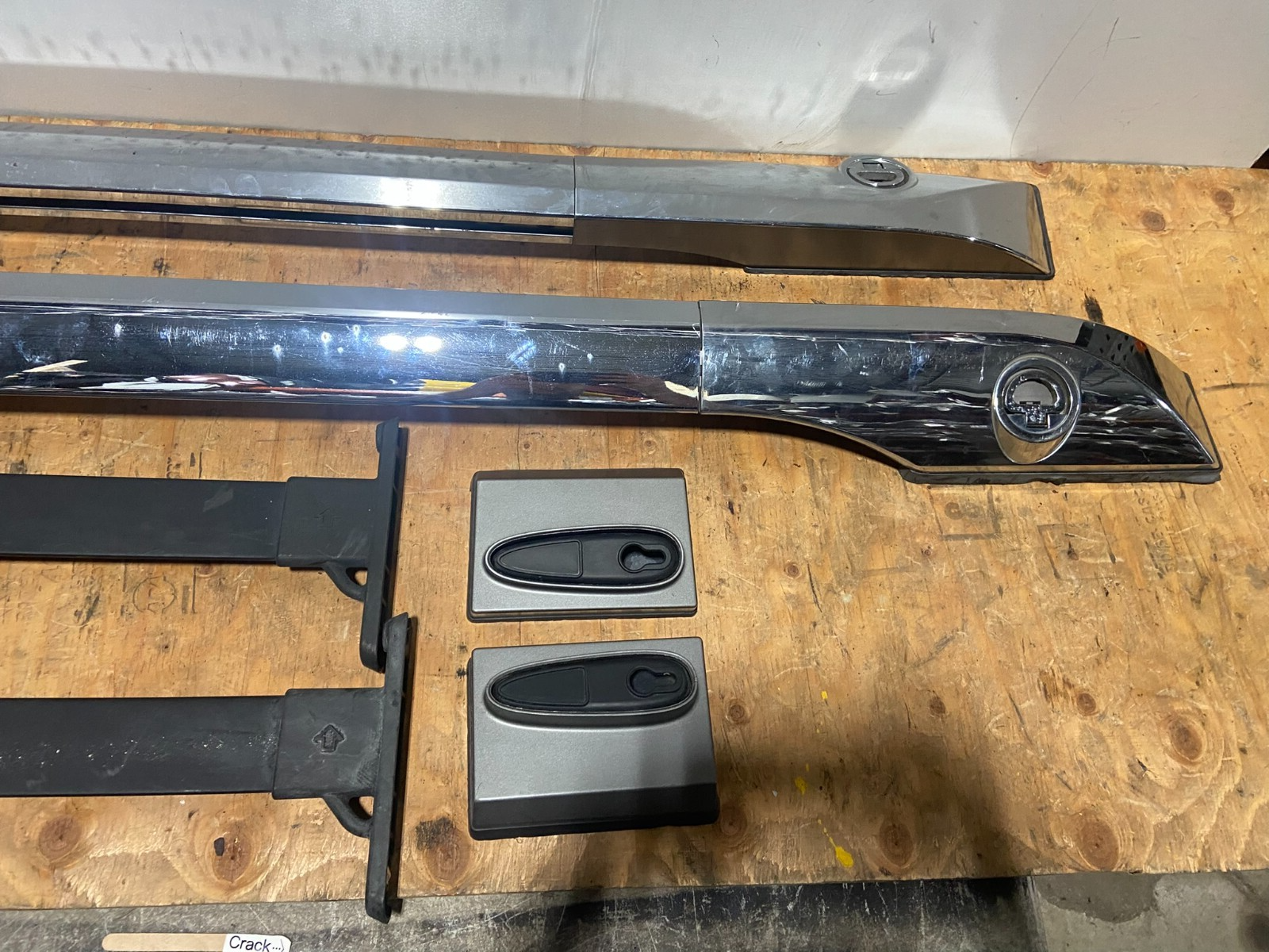 2010 Infiniti QX56 Roof Luggage Rack Cross Center Rail Bars & Side Rails O71886