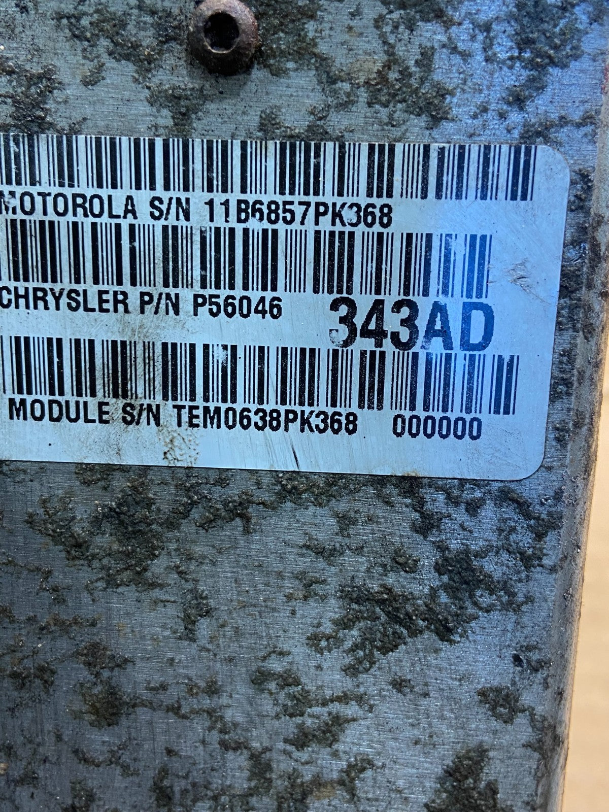 1998 Dodge Ram 1500 5.2L Engine Computer ECM ECU AE4717 DW2