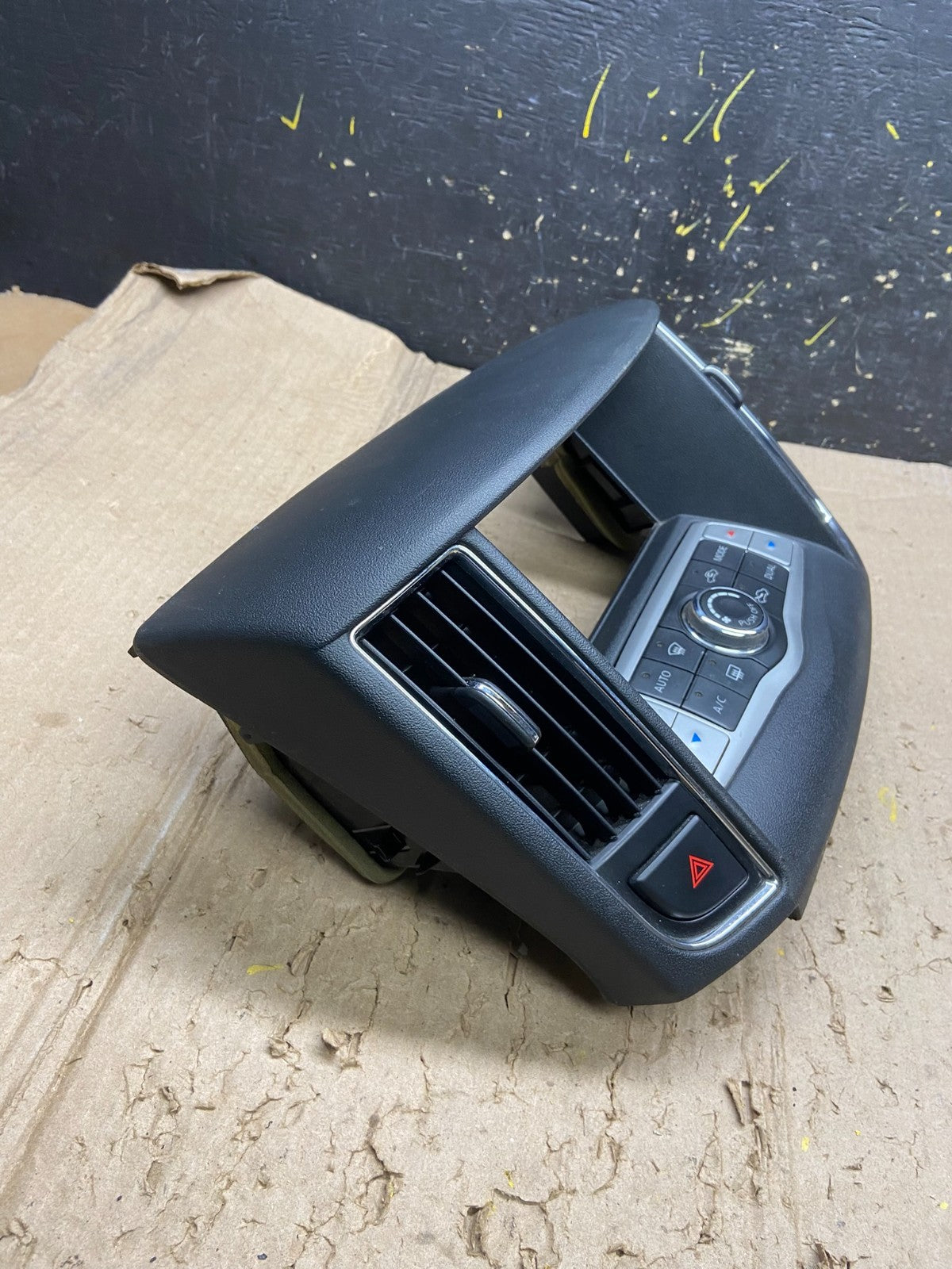 2009-2014 Nissan Maxima Center Console Climate Control Radio Bezel OEM x6222 DG1