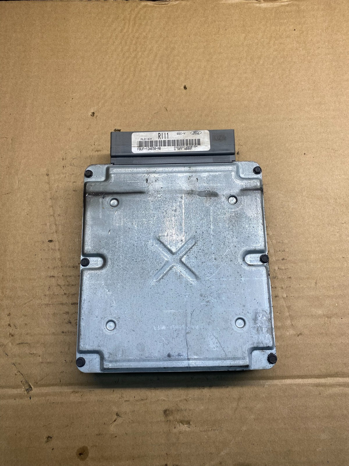1998 1999 Ford Van E150 E250 4.6L Engine Control Module Unit ECU ECM AB7128 DG1