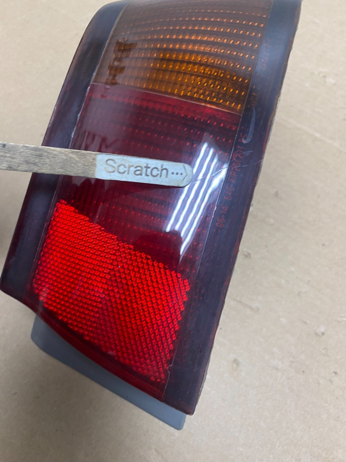 1997 1998 1999 Toyota Camry Tail Light Right Passenger Rh Side Oem Q8988 DW3