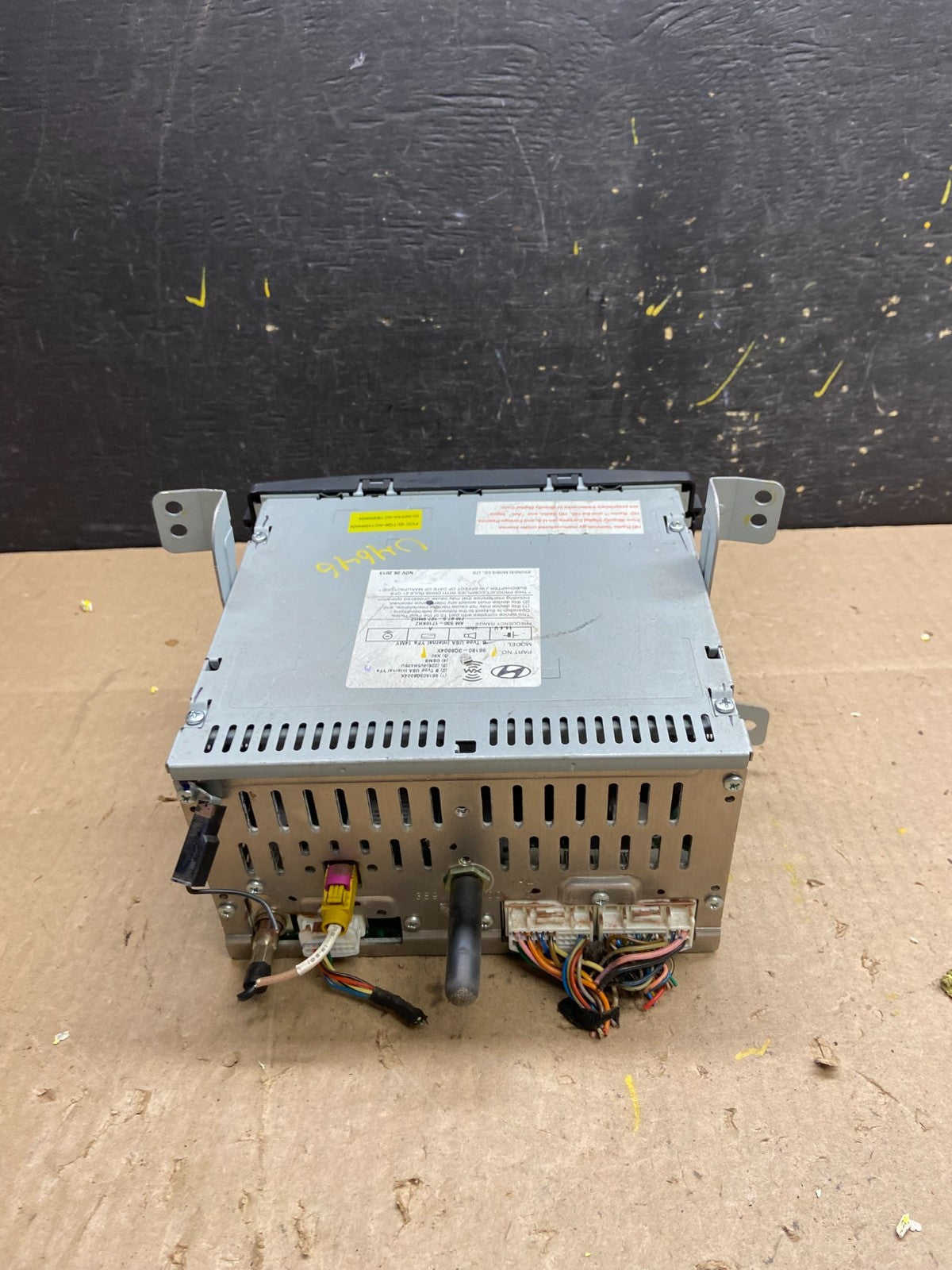 2012 to 2014 Hyundai Sonata Radio CD Player Screen Display Oem U4646 DG3