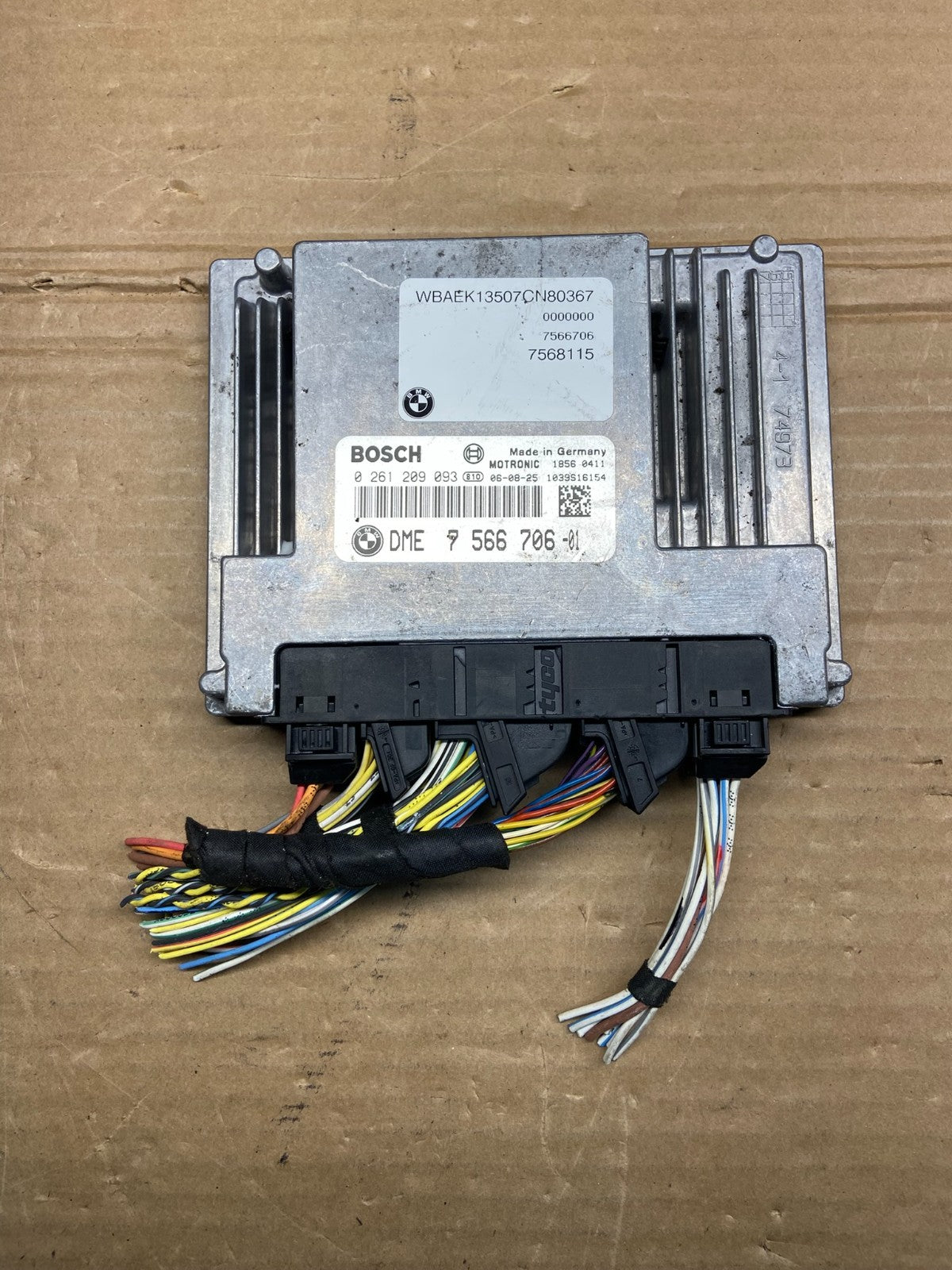 2006 to 2007 Bmw 550i 650i 750i Engine Computer ECU Control Module ECM ae4618 DG0