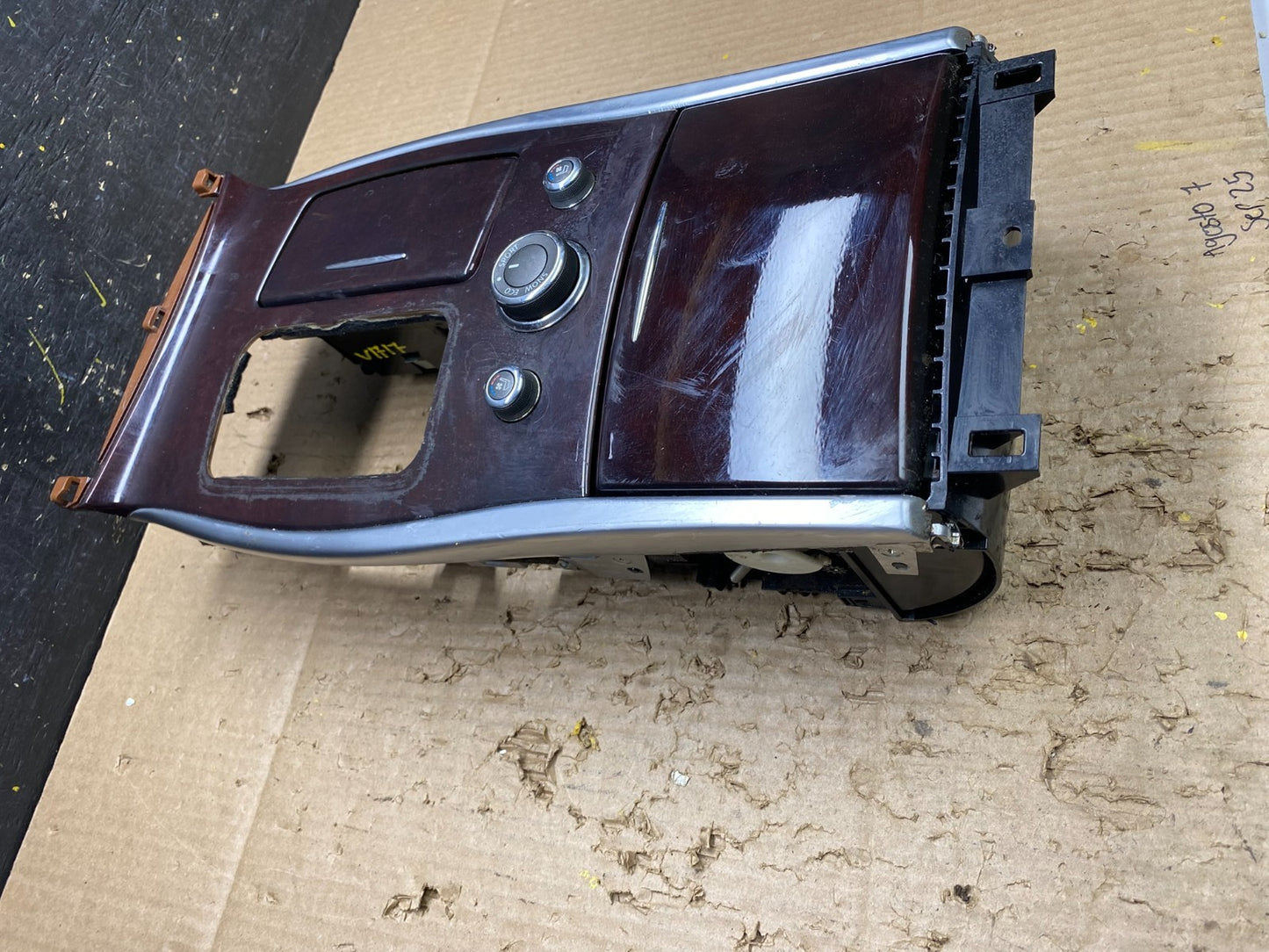 2011 to 2013  Infiniti M37 Center Console Shifter Floor Bezel Panel V1717 DG2