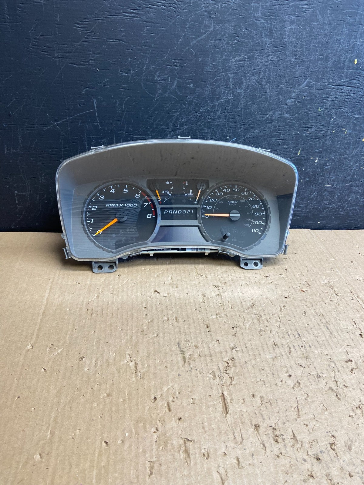 2004 to 2012 Chevrolet Colorado Instrument Cluster Speedometer ae4296 DG0