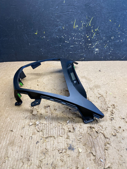 2011-2013 Hyundai Elantra Dash Radio Bezel Clock Display Trim OEM Z9935 DG2